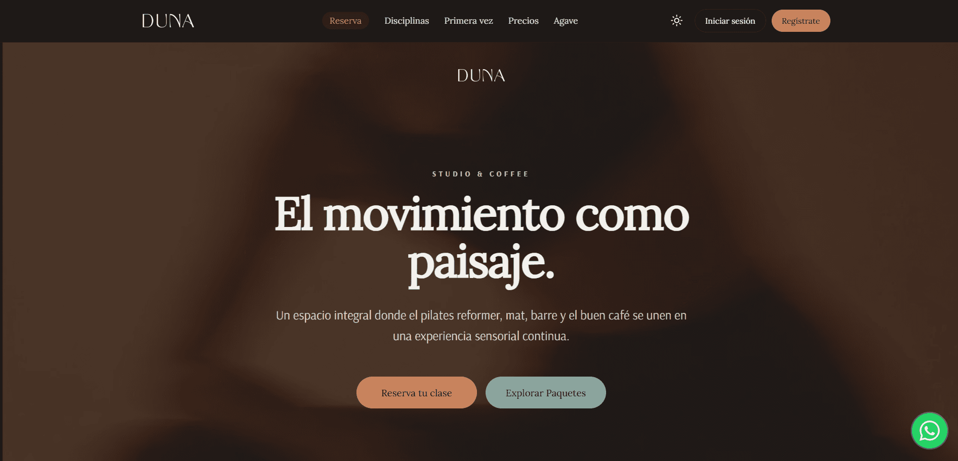 Captura de DUNA Studio & Coffee